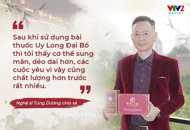Uy Long Đại Bổ đã giúp nghệ sĩ Tùng Dương trong hành trình tìm lại bản lĩnh